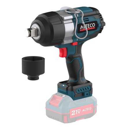 Бесщёточный аккумуляторный ударный гайковерт CIW 21-1200 BL Solo ALTECO