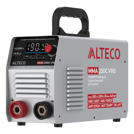 Инверторный сварочный аппарат Alteco MMA-250С VRD